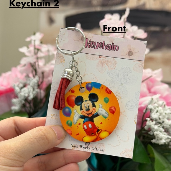 Double Sided Keychains for Birthday Giveaways, Wedding Favors, Sublimation Keych - Picture 1 of 2